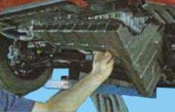 Как снять двигатель с коробки на киа рио 2012